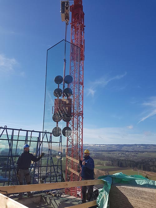 Beispiel Glaserarbeit