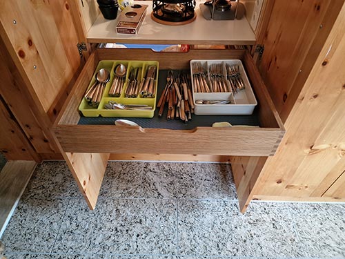 Beispiel Schränke und Küchen